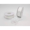 Iridescent White 4mm-wide thin Pull Bow String Ribbon 100 Yard