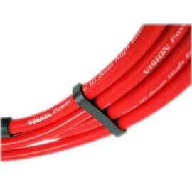 VMS RACING 92-95 RED SPARK PLUG WIRES Set Compatible with HONDA Civic Dx Lx Cx Ex Si 1.5L & 1.6L SOHC Engines D15 and D16 1992-1995
