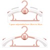 Spesh Pack of 20 Children's Clothes Hangers, 28-36 cm, Adjustable