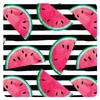 BapronBaby Summer Stripes Watermelon Wet Dry Bag - Waterproof Two