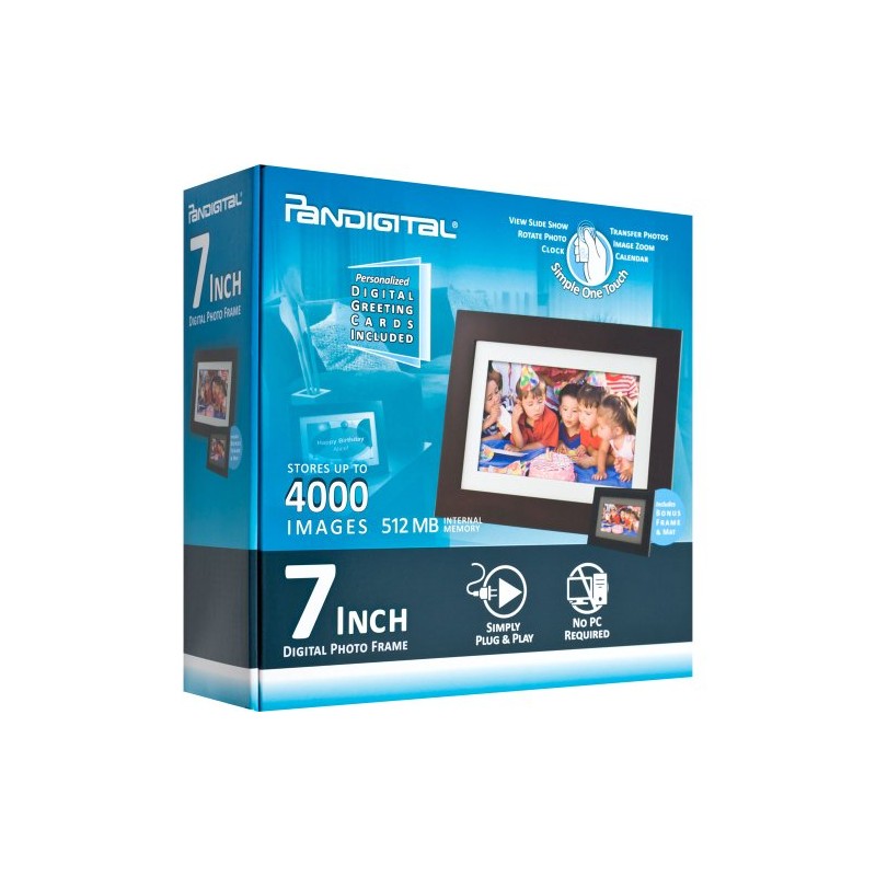 Pandigital 72-56AW 7-Inch Digital Picture Frame (Black)