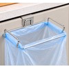 Stainless Steel Cabinet Door Trash Bag Holder for Kitchen –