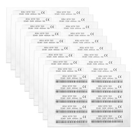 eMagTech 10pcs Mid Drive Motor Sticker 48V 250W Motor Waterproof Sticker Decal 6.1x1.6cm Motor CE Label Tags Compatible with Tongsheng TSDZ2 Electric Motor