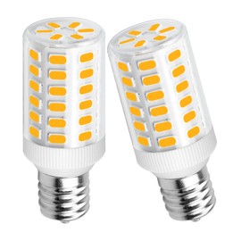 LFLAMPON Kei D28x Kel 2816x So2 AC100-265V 3W Kei D28a Kel 2811 Frigidaire Refrigerator Light Bulb Replacement, Warm White 3000K 820LM，Pack of 2