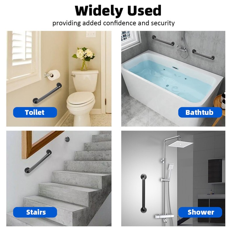 Anti-Slip Handicap Industrial Stairs Grab Wall Handrail Staircase Steps Indoor