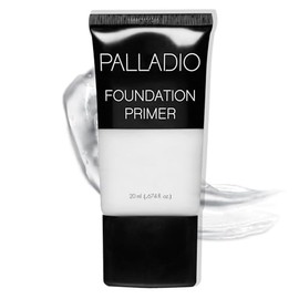 Palladio Foundation Primer, prebase ligera y aterciopelada, úsela sola o como base de base, minimiza las líneas finas y los poros, ayuda a que el maquillaje dure más tiempo.