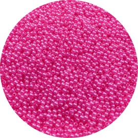 YHYPOCI 4000pcs Pearl Beads for Crafts 3mm Resin Pearl for Jewelry Making Round Bulk Pearls Beads with Hole for Necklaces Bracelets Earrings Making Jewelry Decoration(Hot Pink)