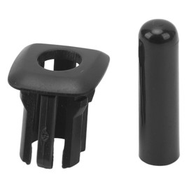 Car Door Lock Pin Trim 51429171769 Black Door Lock Knob Cover Trim For 550i 550iX 535i 535iX 528i 528iX M5 Hybrid 5
