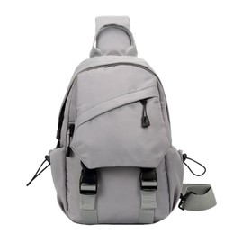 Clair & Gina Shoulder Bag, Small, Shoulder Bag, Body Bag, One Shoulder Bag, Large Capacity, Crossbody Bag, Men's, Women's, Midrest, Shoulder Bag, gray