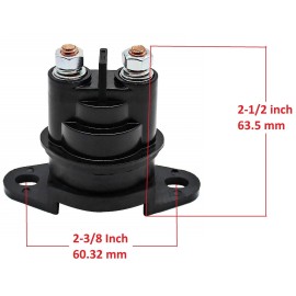H&H bros Starter Relay Solenoid For Can-am Defender HD5 HD8 HD10 2016 2017 2018 2019-2023