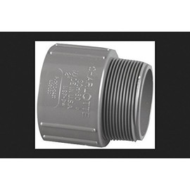 Charlotte Pipe 1-1/2 in. Slip x 1-1/2 in. Dia. MPT Pipe Adapter