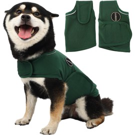 UUREED Dog Anxiety Vest Comfort Dog Anxiety Relief Shirt, Dog Anxiety Calming Vest Wrap for Thunderstorm, Travel, Fireworks, Vet Visits, Separation Anxiety Relief for Dogs