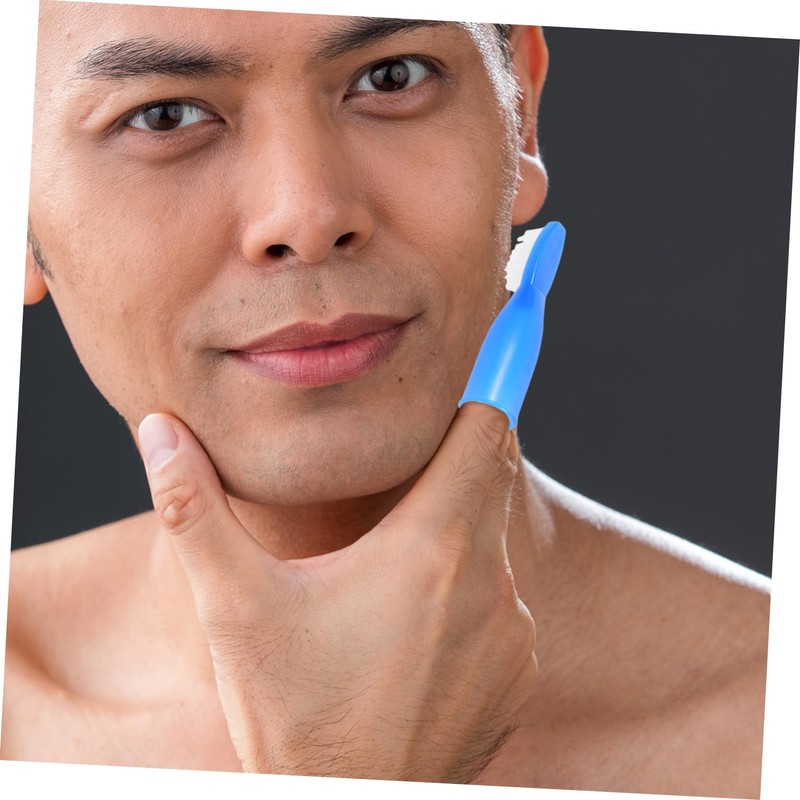 UTHCLO 10pcs Prison Toothbrush Pack Soft Bristle Finger Toothbrush for