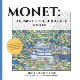 MONET: An Impressionist Journey: Adult Coloring Book