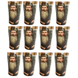 Unique Duck Dynasty Party Supplies Bundle Pack includes Reusable Plastic 22oz Cups - 12 Count
