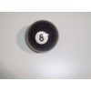 BLACK 8 BALL 2" STANDARD SIZE **