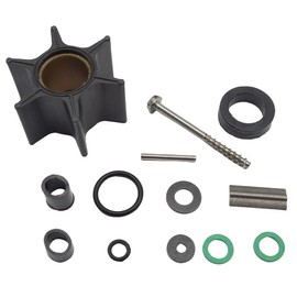 SeaSierra 96148A8 Water Pump Impeller Kit with Base for MerCruiser MR Alpha One 1 75 80 90 115 135 140 150 175 200 220 HP Stern Drive Replacement 46-44292A3 Sierra 18-3320