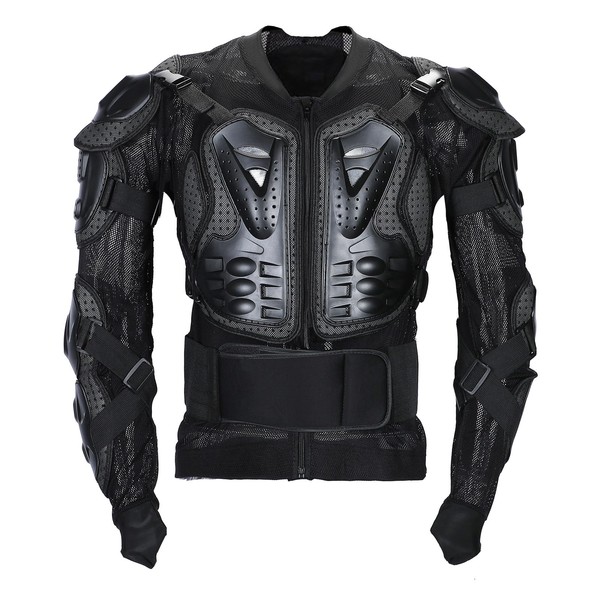 Holulo Motorcycle Protective Jacket Full Body Armor, Motocross Motos Protector Motorcycle Jacket Armour
