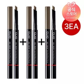 Clio [클리오]클리오 킬브로우오토하드브로우펜슬X3 [003 피넛브라운] [Clio] Clio Kill Brow Auto Hard Brow Pencil X3 [003 Peanut Brown]