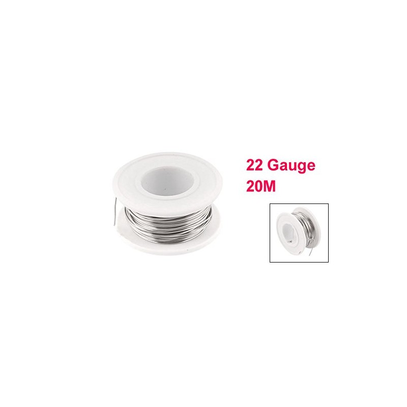 sourcingmap Nichrome 80 0.6mm 22 Gauge AWG 20M Roll 4.103