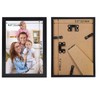 Giftgarden 5x7 Picture Frame Black, 5 by 7 Thin Photo