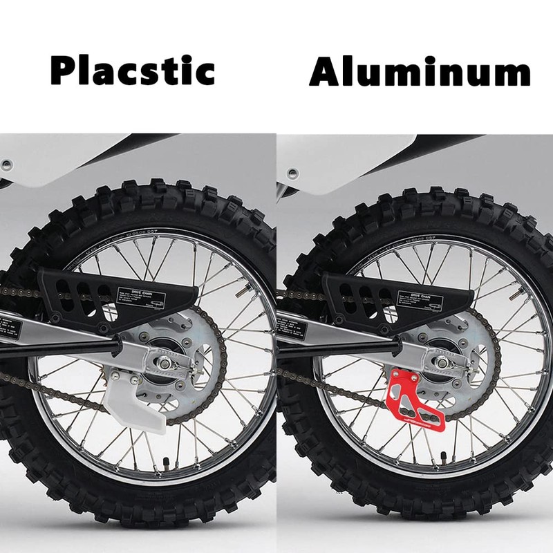 Motorcycle Chain Guide Aluminum Alloy Material for XR100R 1985-2003 XR80R