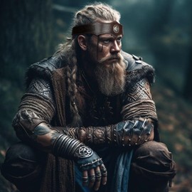 keland Viking Leather Headband Headdress Women Men Medieval Accessory (D-Brown)