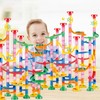 Marble Run Building Blocks Three Dimensional DIY Race Track Marble