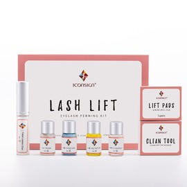 Iconsign Lash Lift Kit - Eyelash Enhancer & Perm Set for Salon & Home Use - Same as Photos