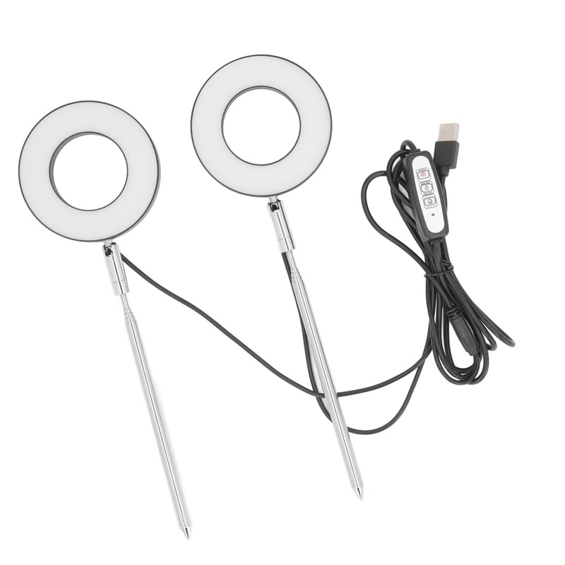 Plant Light Rings Full Spectrum Stretchable 2 Head 4 Speed