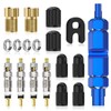 Flintronic 18 Pieces Presta Valve Core Set, Bicycle Valve Adapter
