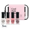 With Shan 60 Second Dry Cooling Rub Nail Polish 9ml / 위드샨 60초 건조 쿨핑럽 매니큐어 9ml x 4종 세트, 5세트, 벚꽃시럽, 페어리시럽, 우유시럽, 퀸
