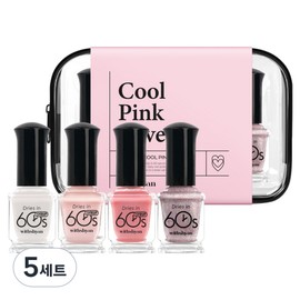 With Shan 60 Second Dry Cooling Rub Nail Polish 9ml / 위드샨 60초 건조 쿨핑럽 매니큐어 9ml x 4종 세트, 5세트, 벚꽃시럽, 페어리시럽, 우유시럽, 퀸