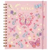 MGGAO Lined Spiral Journal Notebook, Hardcover Spiral Notebook for Women
