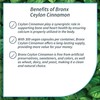BRONX Ceylon Cinnamon 300 Vegan Capsules | Supports Digestive &