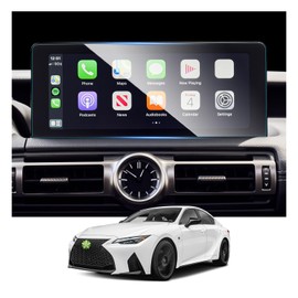 Ruiya Screen Protector for Lexus IS 10.3" Display Touchscreen 9HD Tempered Glass Compatible with 2021-2024 2025 Lexus IS300 / IS350 / IS500 F Sport(Not for 2026 Lexus IS)
