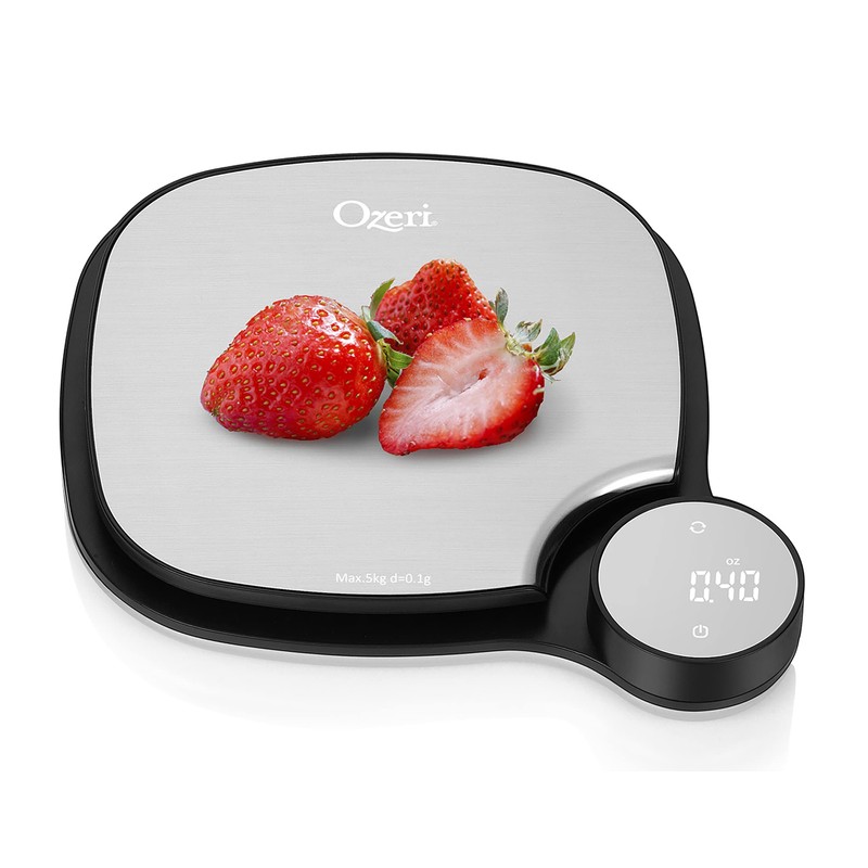 Ozeri ZK26 Kitchen Scale in Stainless Steel, with 0.1 g