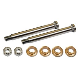 Front Door Hinge Kit (compatible with '93-98 Jeep Grand Cherokee) Deluxe Stainless kit