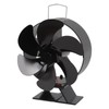 6 Blades Fireplace Fan Thermoelectric Module Wood Stove Fan Heat