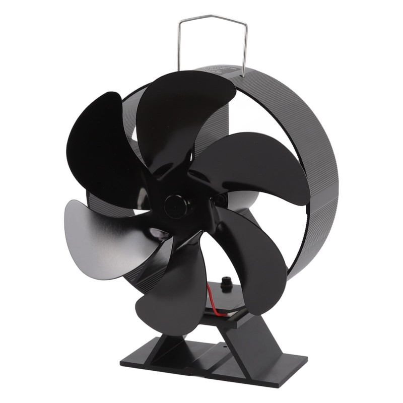 6 Blades Fireplace Fan Thermoelectric Module Wood Stove Fan Heat