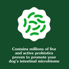 Greenies Supplements Digestive Health Probiotics for Dogs Chicken Flavor, 7.8 oz. Pouch of 40 ct.