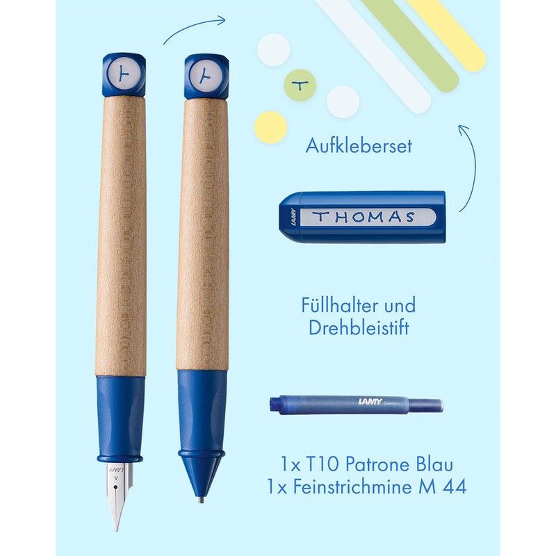 Lamy ABC Learning to Write Set Blue Including Gift Box
