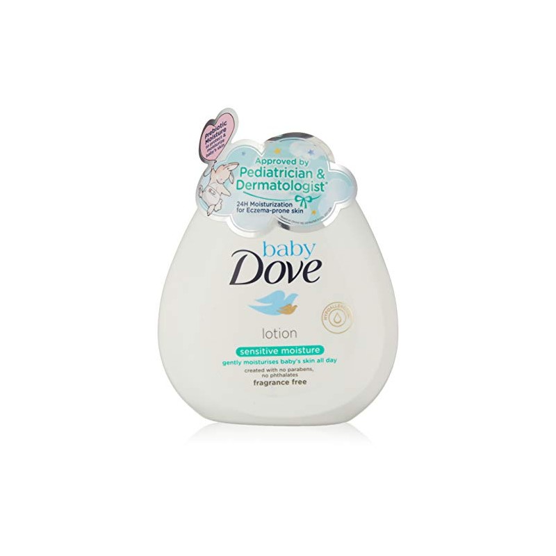 DOVE BABY BODY LOTION FRAGANCE FREE SENSITIVE 200ML