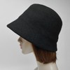 Lala 라라 울 벙거지 모자-블랙(LALAAC220A) Lala Wool Bucket Hat -