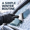 2 Pack Car Ice Scrapers for Windshield Snow and Ice