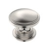 Alzassbg 10 Pack Brushed Satin Nickel Cabinet Knobs, 1.1 Inch(30mm)