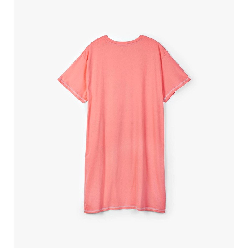 Little Blue House by Hatley Women's Nightshirt, Dog Tired, One