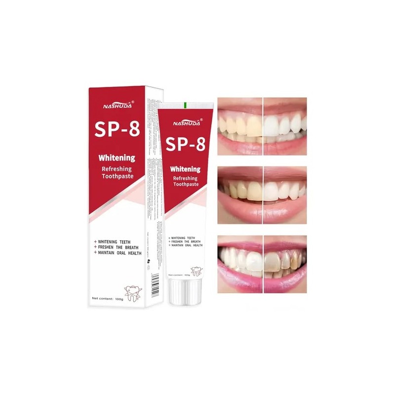 2pcs Sp8 Pasta De Dientes Blanqueadora Cepillos Dentales
