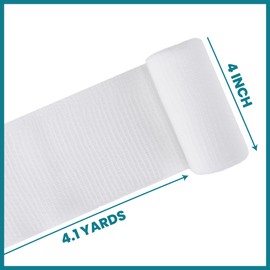 Oasis Conforming Stretch Gauze Bandage, 48 Rolls | Sterile Latex Free Rolled Gauze, Bandage Rolls for Effective Wound Care & Comfort (4" x 4.1 Yards)