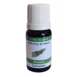Naturaly Aceite Esencial Romero Comestible 100%  Puro 15 Ml Ingerible